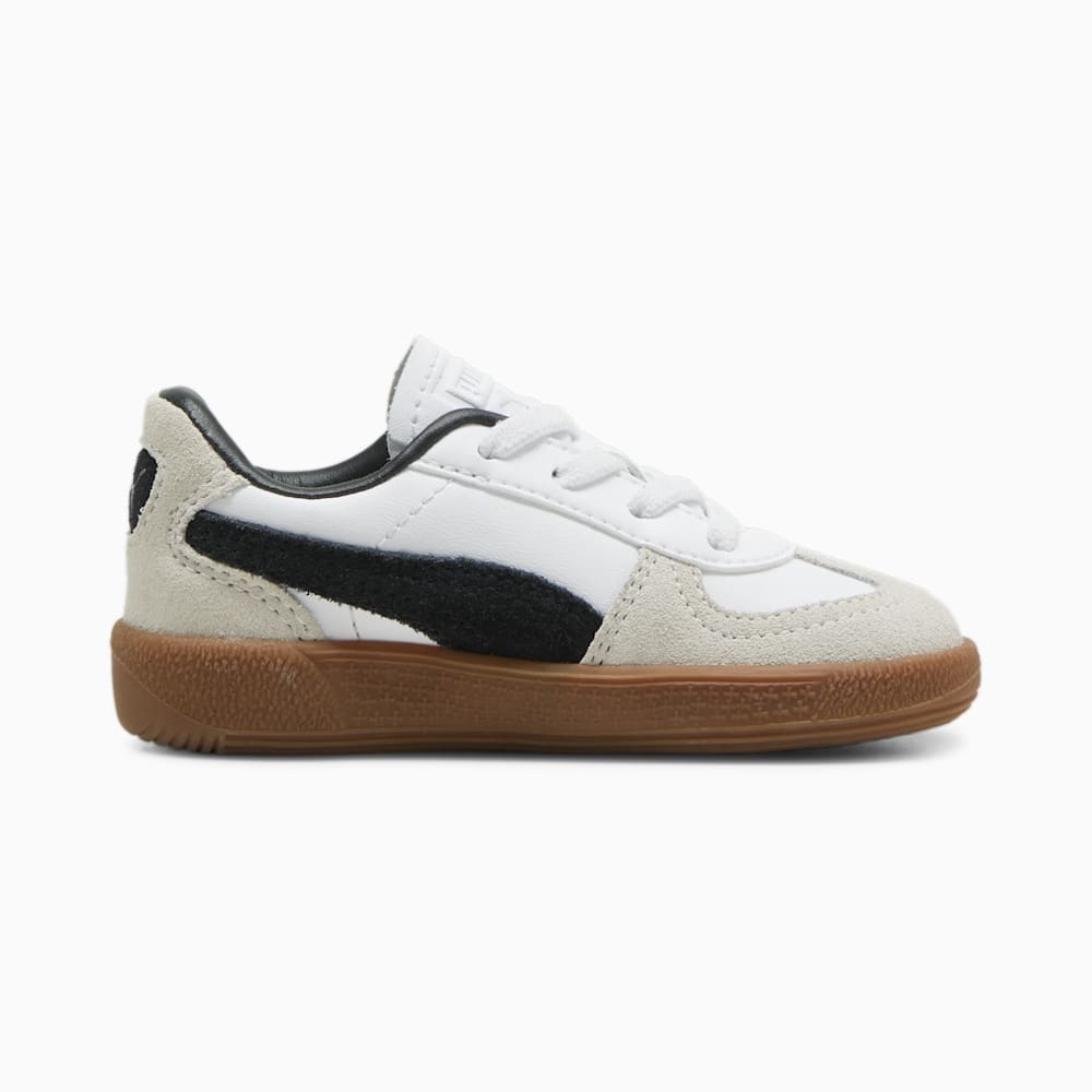 Puma Palermo Leather Toddlers' Sneakers - White-Vapor Gray-Gum