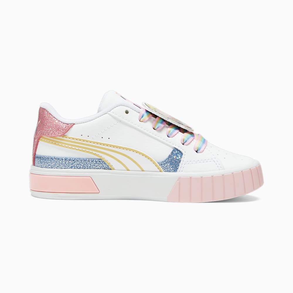 Puma PUMA x L.O.L. SURPRISE! Cali Star Little Kids Sneakers - White-Flaxen-Racing Blue