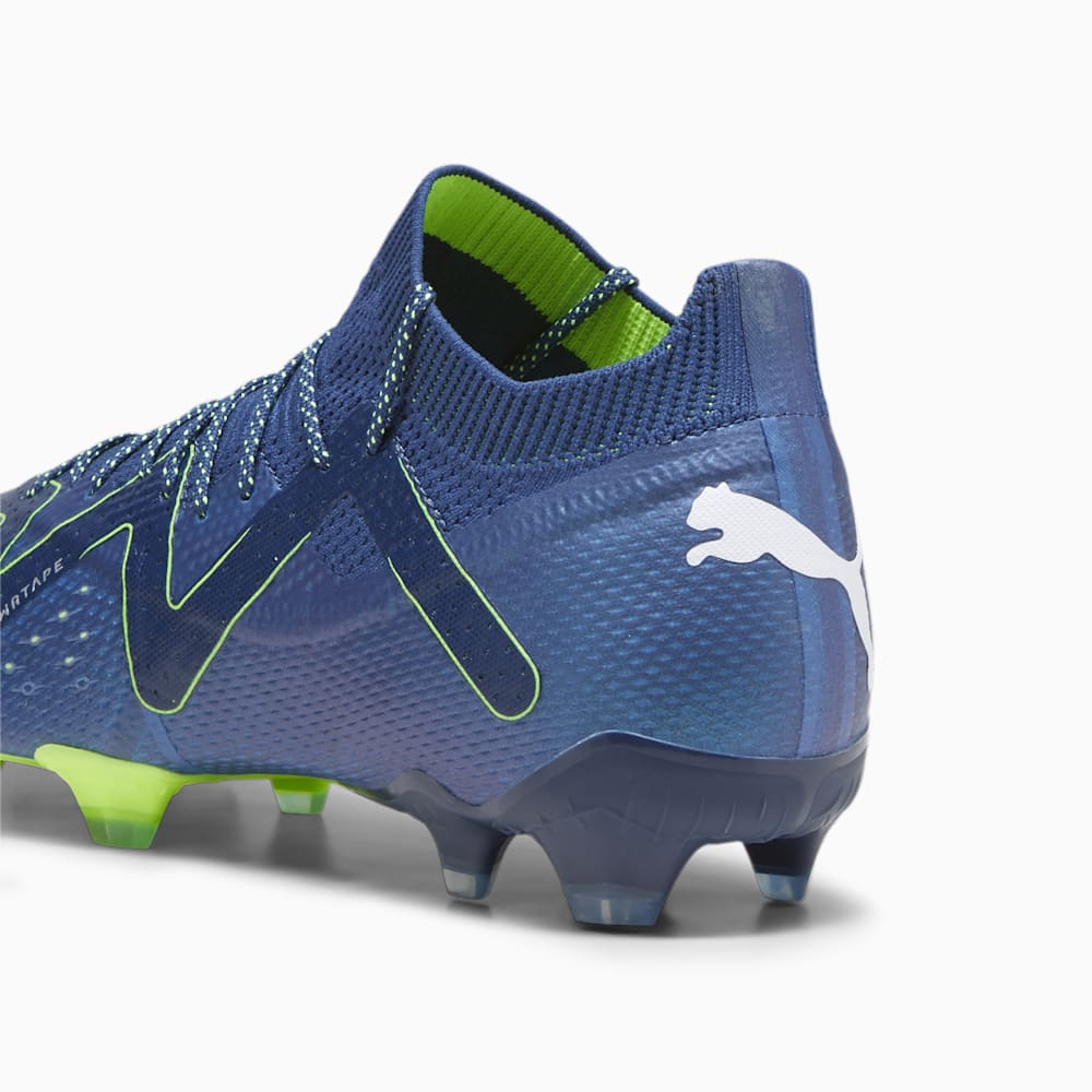 Puma FUTURE ULTIMATE FG/AG Soccer Cleats - Persian Blue-White-Pro Green