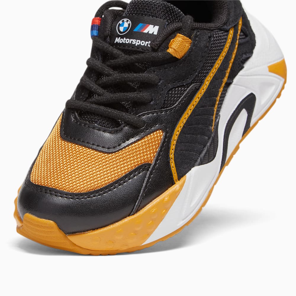 Puma BMW M Motorsport RS-Trck Little Kids Sneakers - Black-Amber