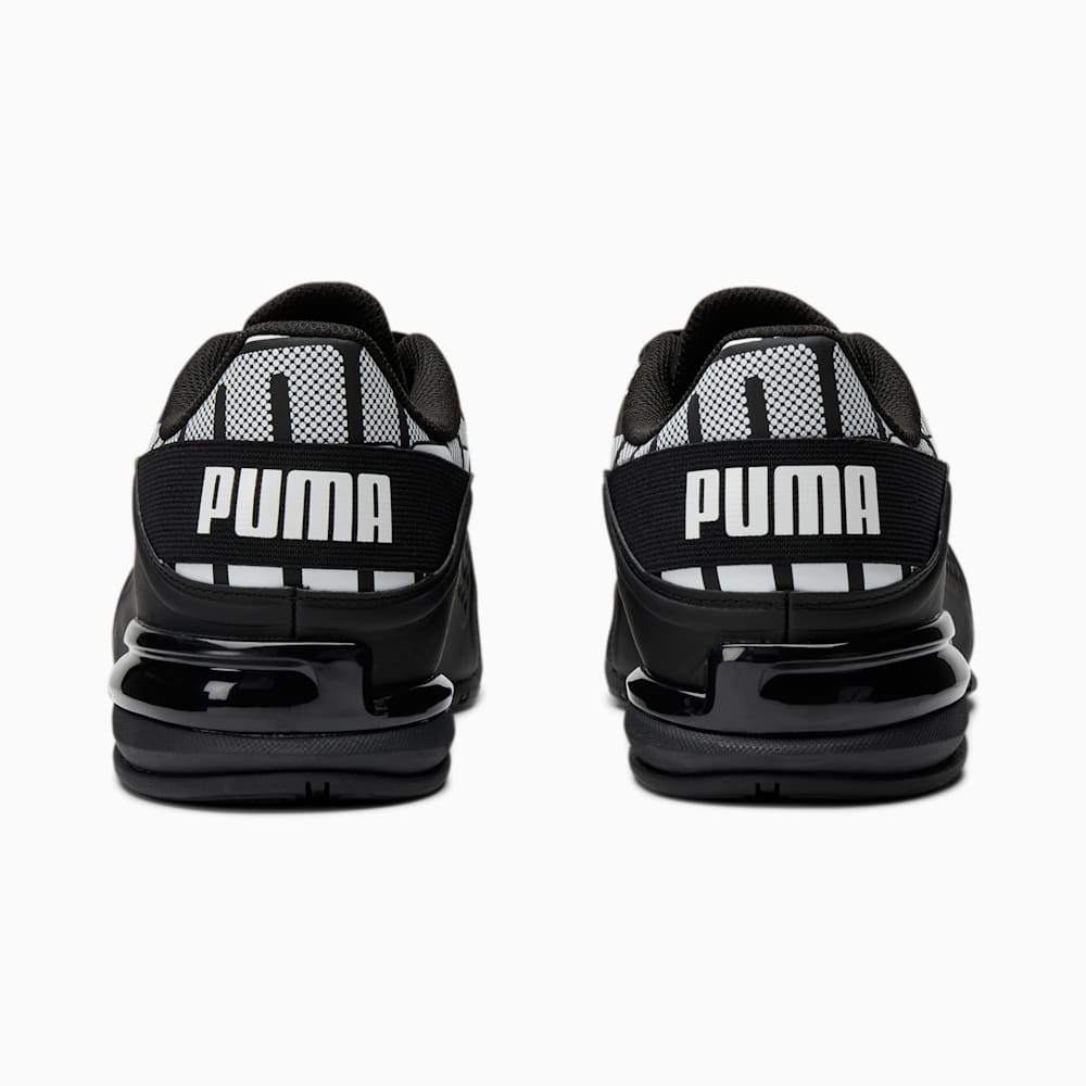 Puma Viz Runner Repeat Running Sneakers - Black-White