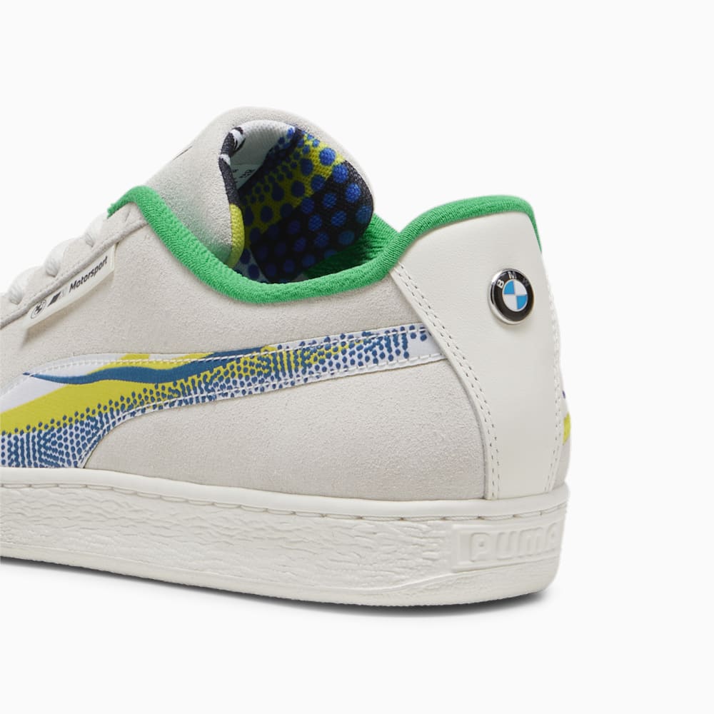 Puma BMW M Motorsport Suede Lichtenstein Sneakers - Warm White-Green