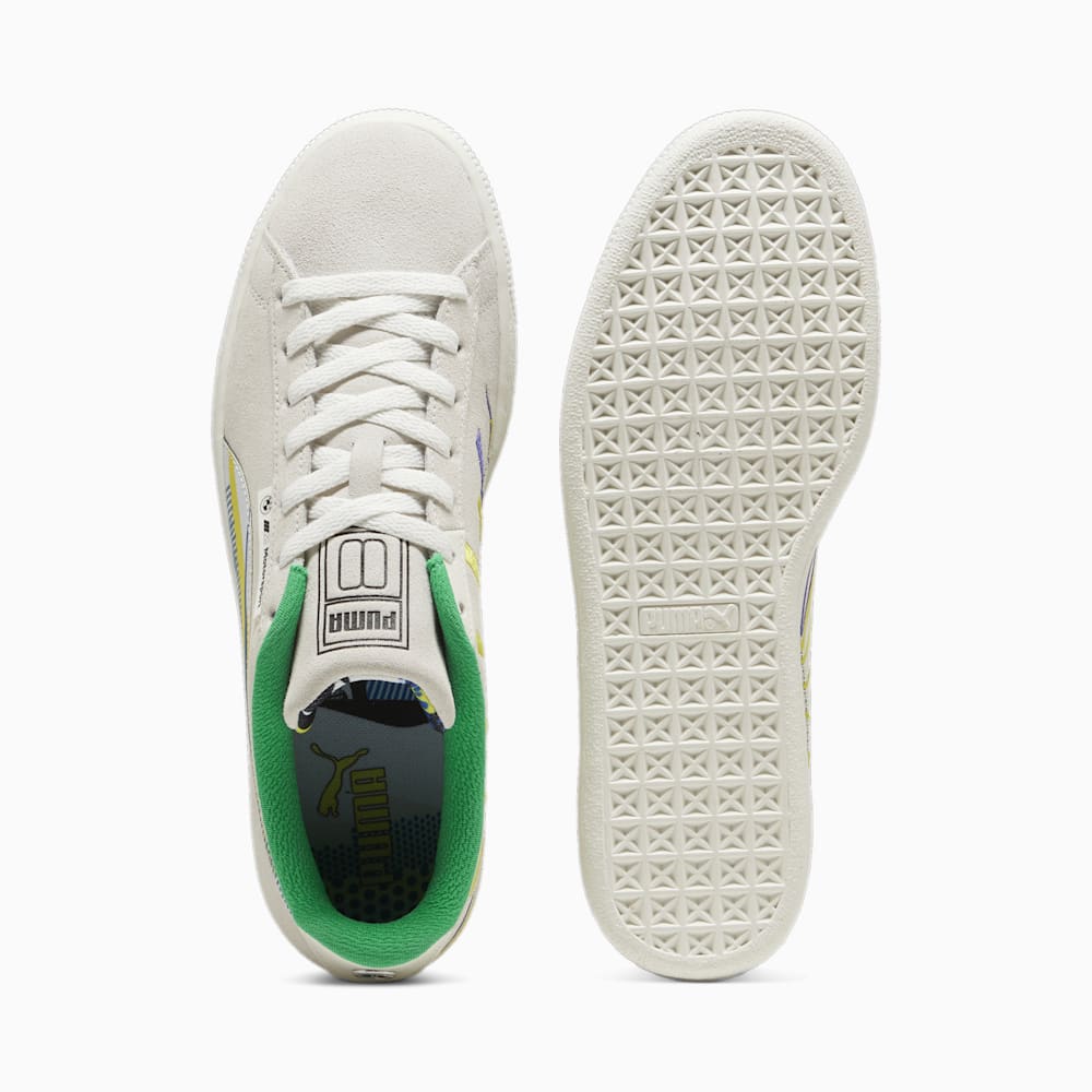 Puma BMW M Motorsport Suede Lichtenstein Sneakers - Warm White-Green