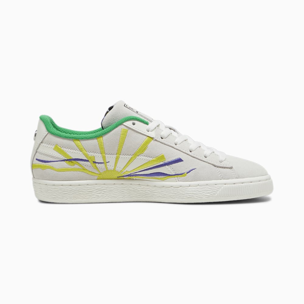 Puma BMW M Motorsport Suede Lichtenstein Sneakers - Warm White-Green