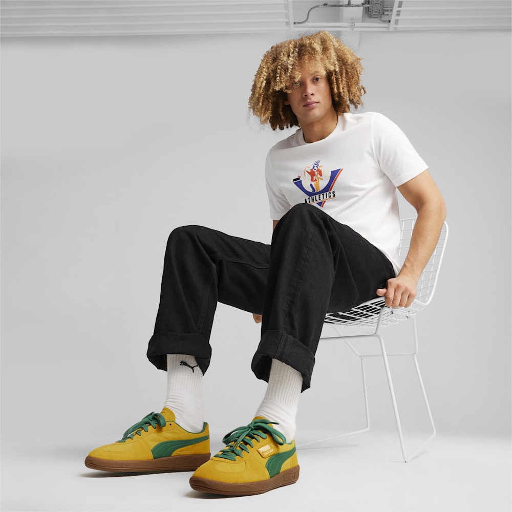 Puma Palermo Sneakers - Pelé Yellow-Yellow Sizzle-Archive Green