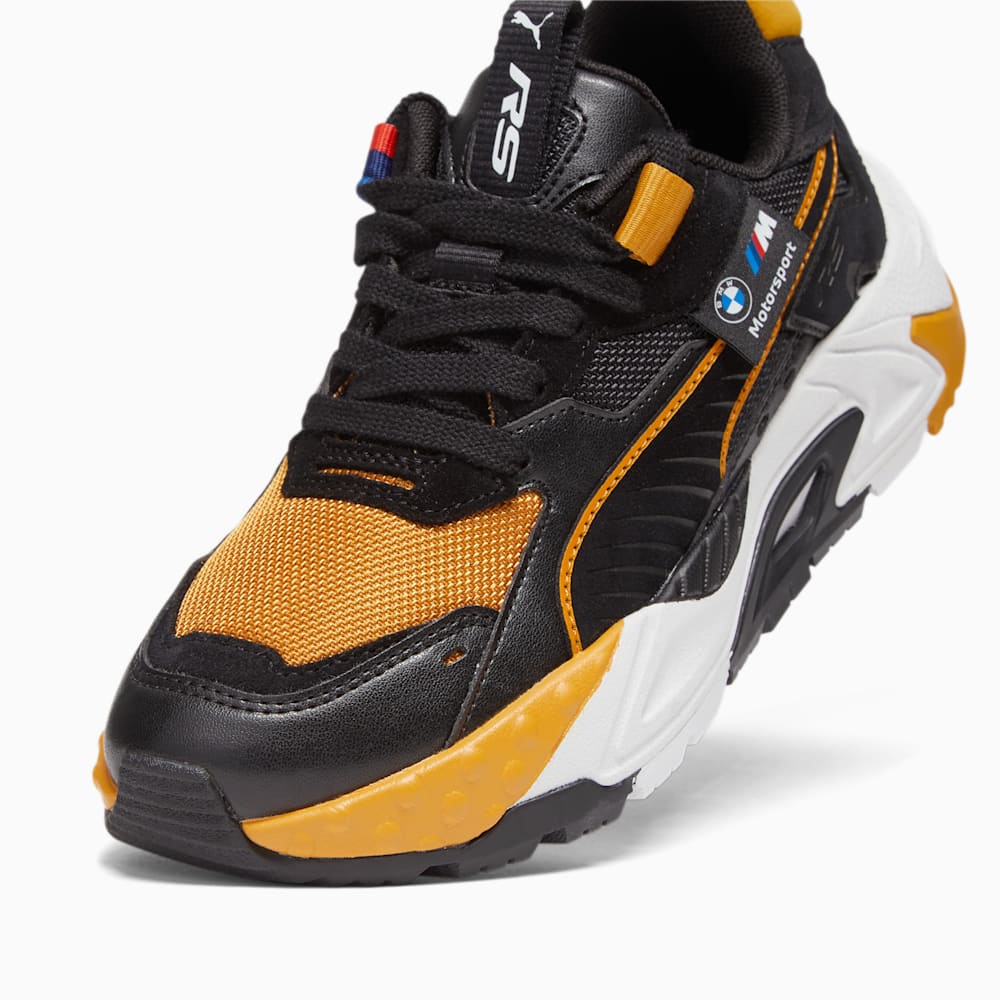 Puma BMW M Motorsport RS-Trck Big Kids Sneakers - Black-Amber