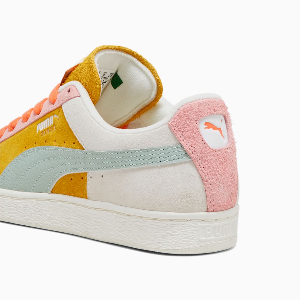 Puma Suede Icons Of Unity Sneakers - Warm White-Yellow Sizzle