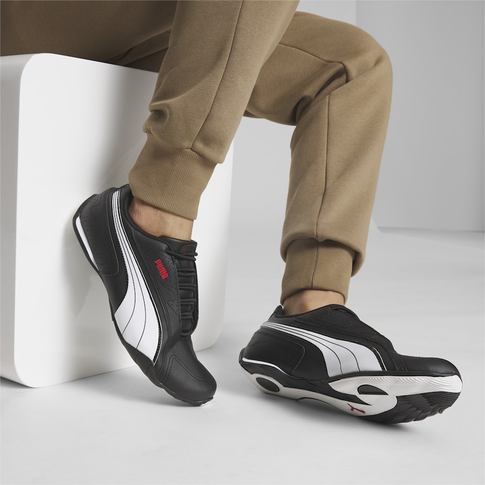 Puma Redon Bungee Shoes - Black-White-High Risk Red