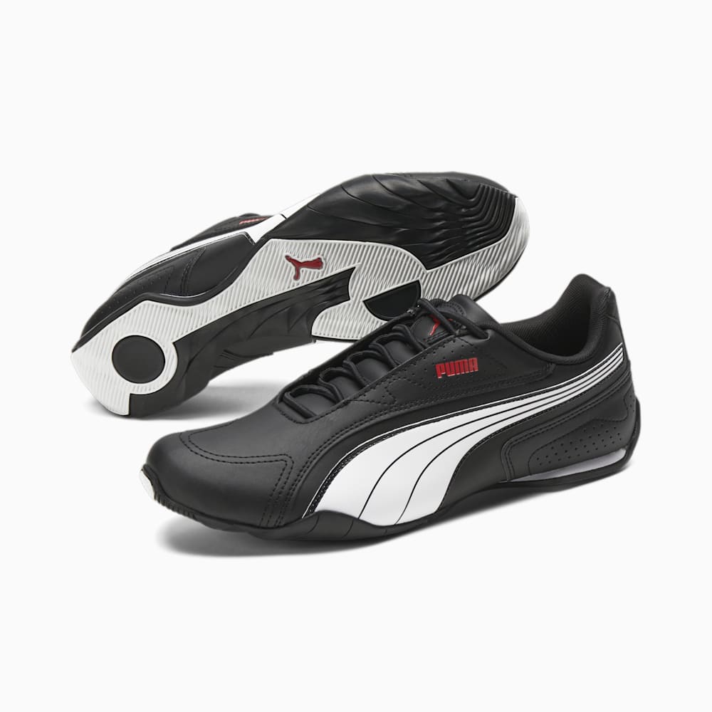 Puma Redon Bungee Shoes - Black-White-High Risk Red