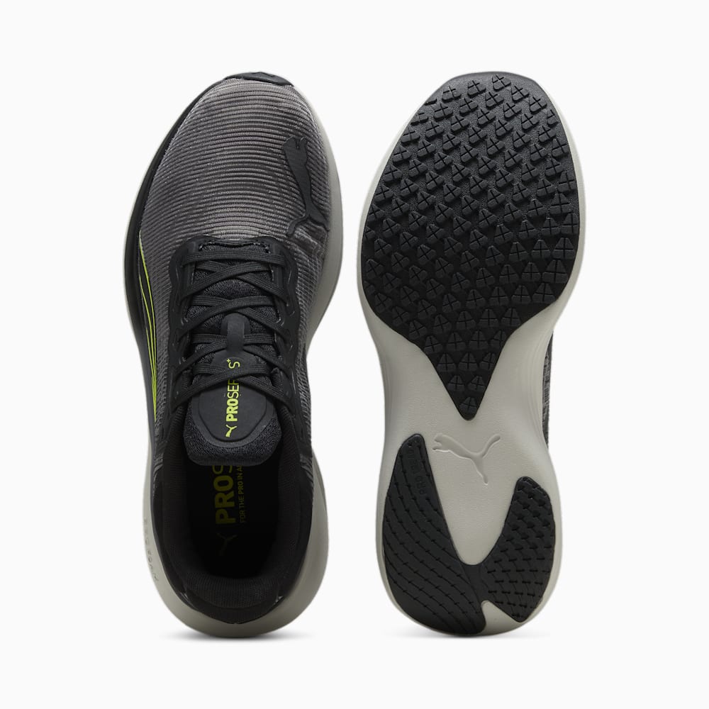 Puma Scend Pro Ultra Running Shoe - Black-Lime Pow