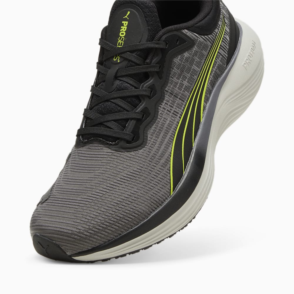 Puma Scend Pro Ultra Running Shoe - Black-Lime Pow