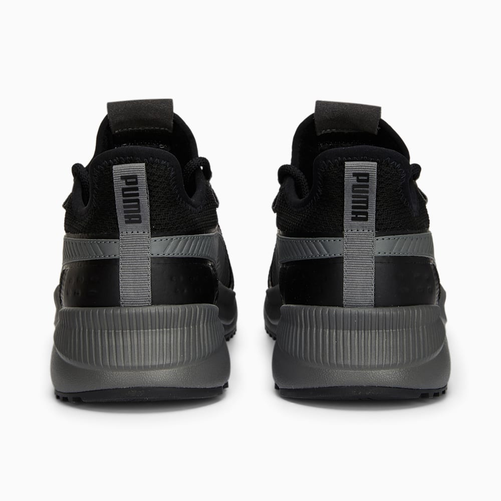 Puma Pacer Future Street Knit Sneakers - Black-Cool Dark Gray