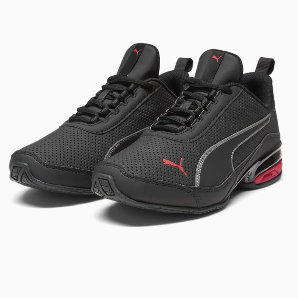 Puma Viz Runner Sport SL Running Shoes - Black-High Risk Red