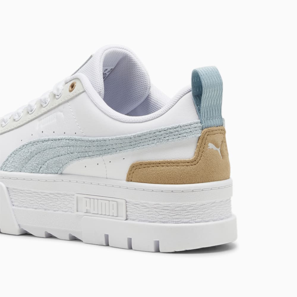 Puma Mayze Mix Sneakers - White-Turquoise Surf