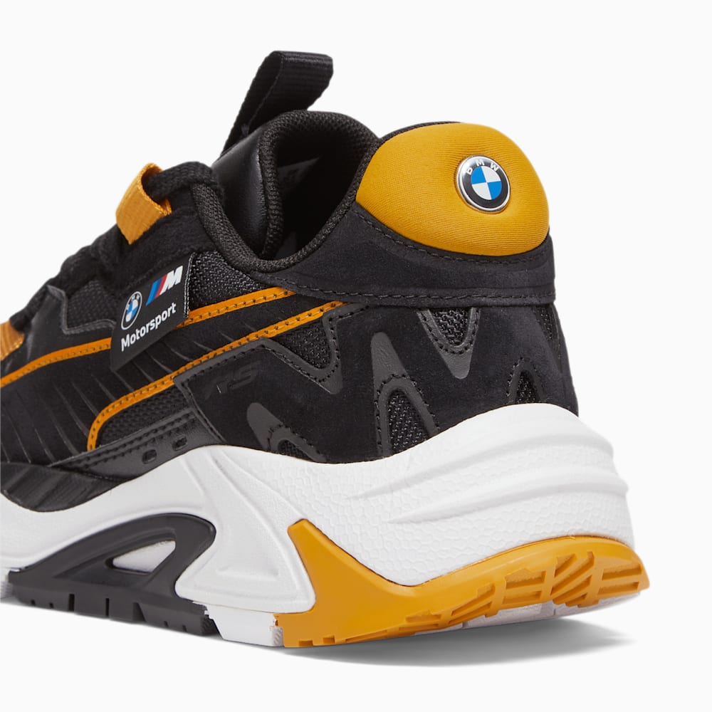 Puma BMW M Motorsport RS-Trck Big Kids Sneakers - Black-Amber