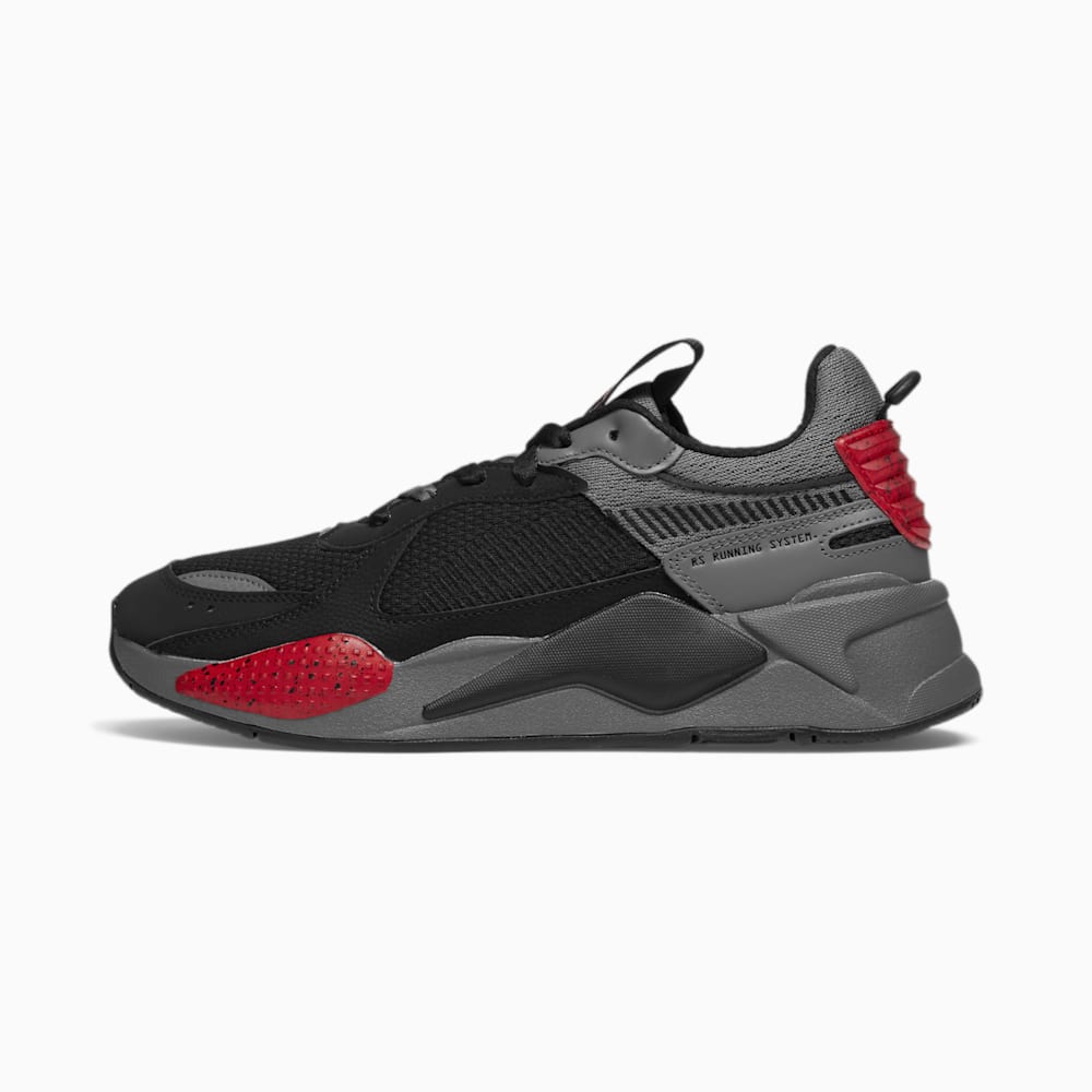 Puma RS-X Halves Sneakers - CASTLEROCK-Black-High Risk Red