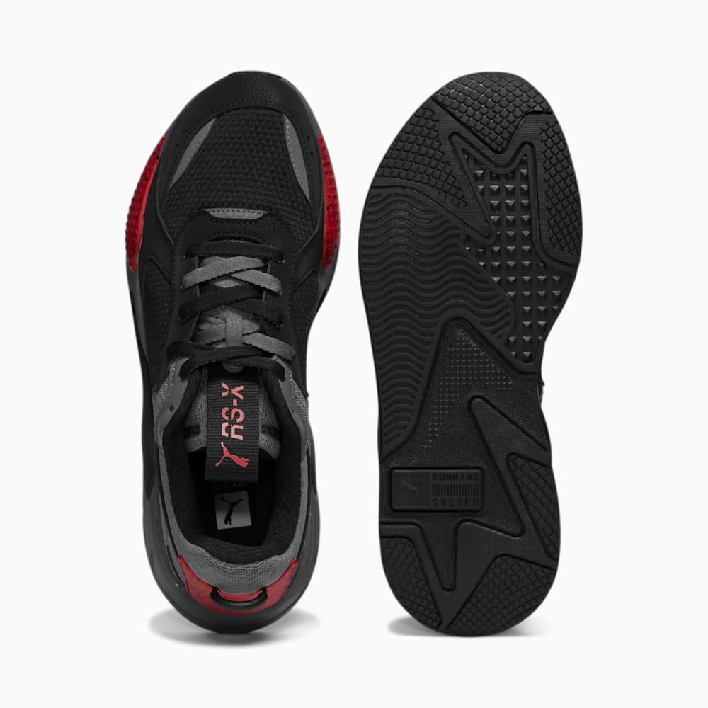 Puma RS-X Halves Sneakers - CASTLEROCK-Black-High Risk Red