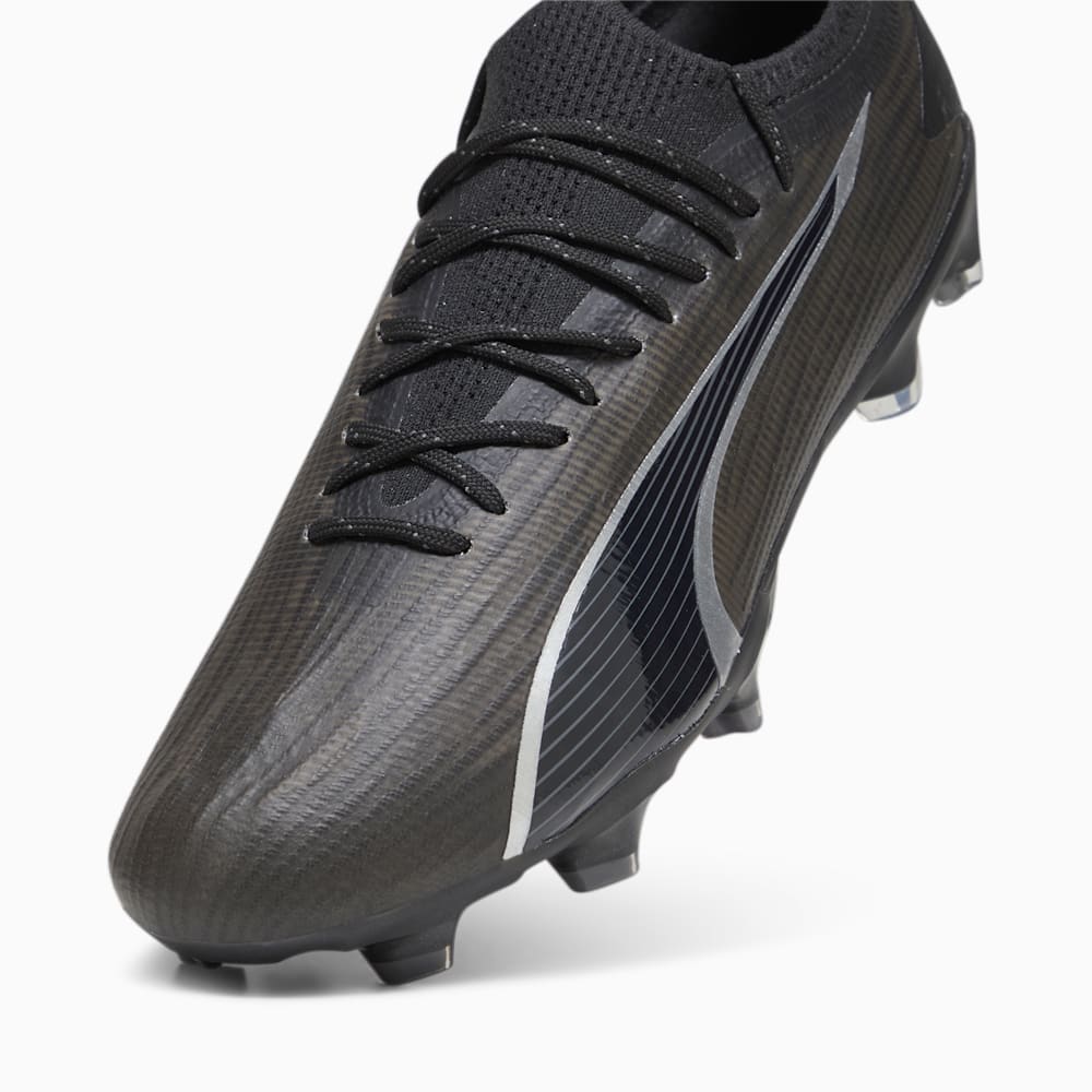 Puma ULTRA ULTIMATE FG/AG Soccer Cleats - Black-Asphalt