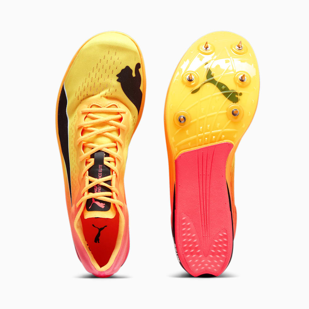 Puma evoSPEED Long Distance NITRO™ Elite+ Track Spikes - Sun Stream-Sunset Glow-Black