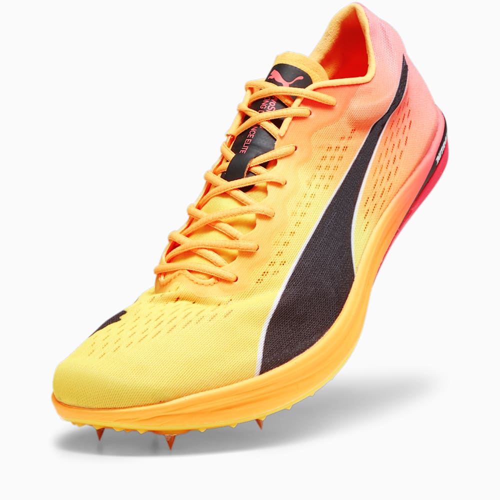 Puma evoSPEED Long Distance NITRO™ Elite+ Track Spikes - Sun Stream-Sunset Glow-Black