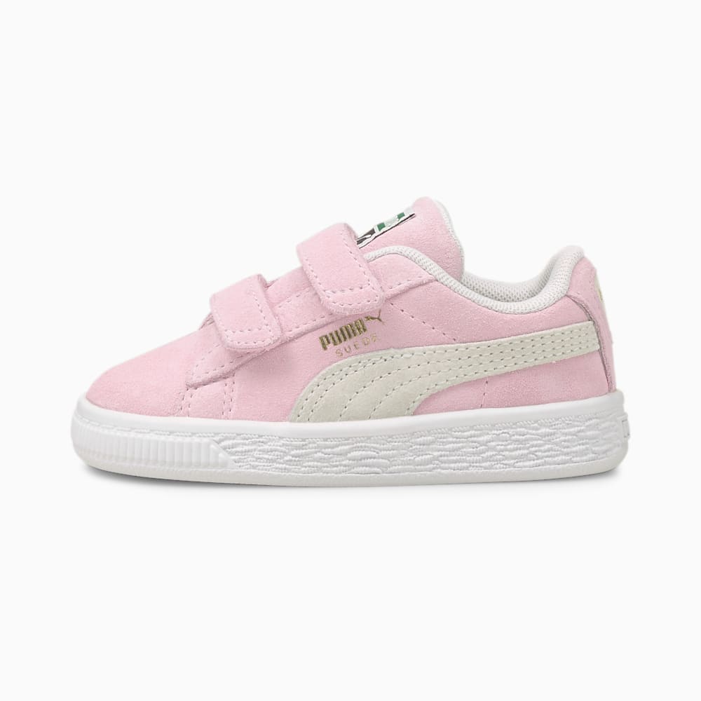 Puma Suede Classic XXI AC Toddler Shoes - Pink Lady-White