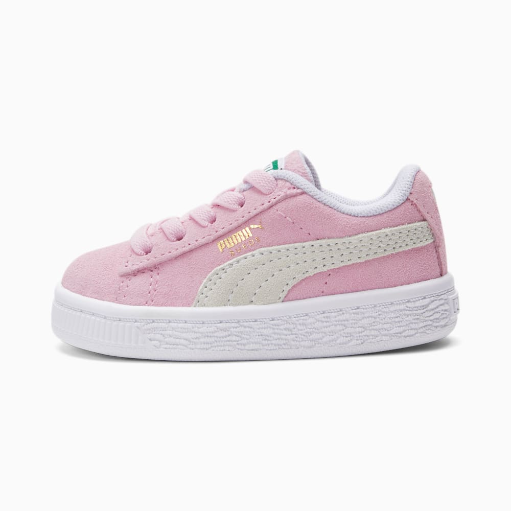 Puma Suede Classic XXI Toddler Shoes - Pink Lady-White