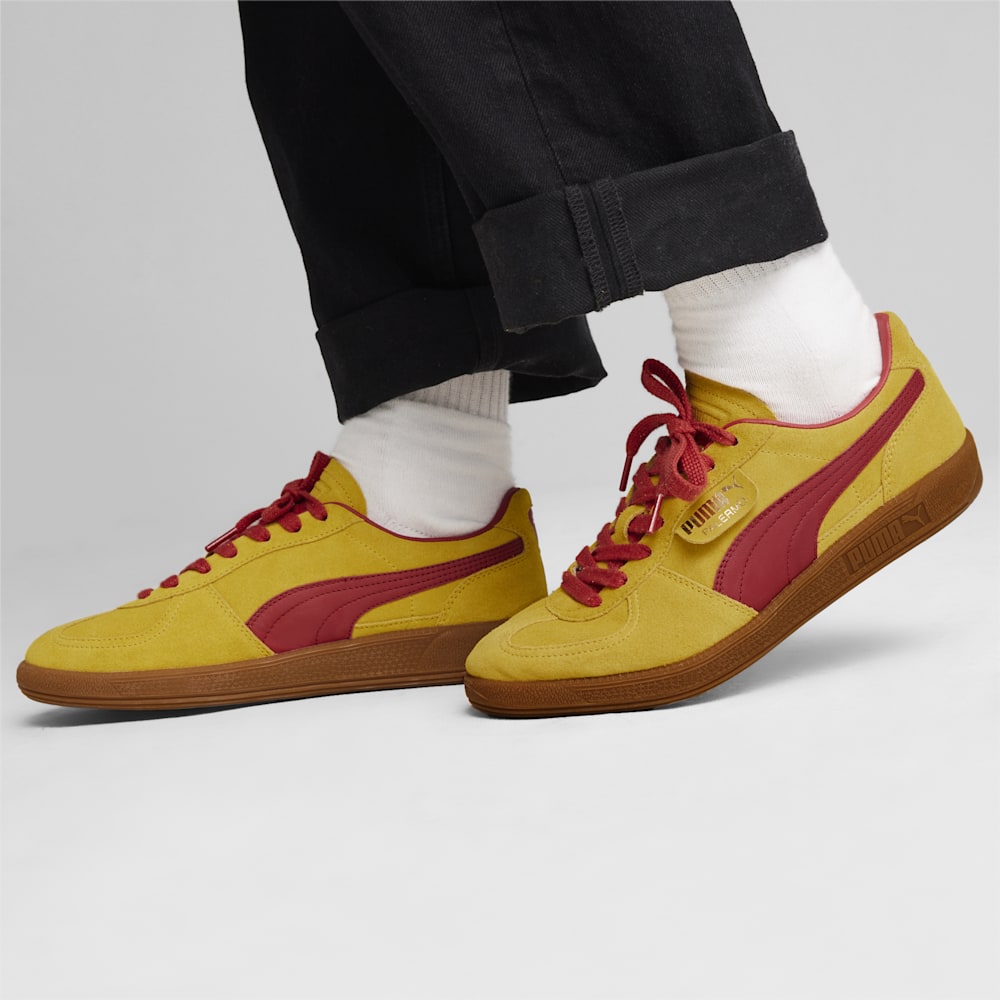 Puma Palermo Sneakers - Pelé Yellow-Club Red