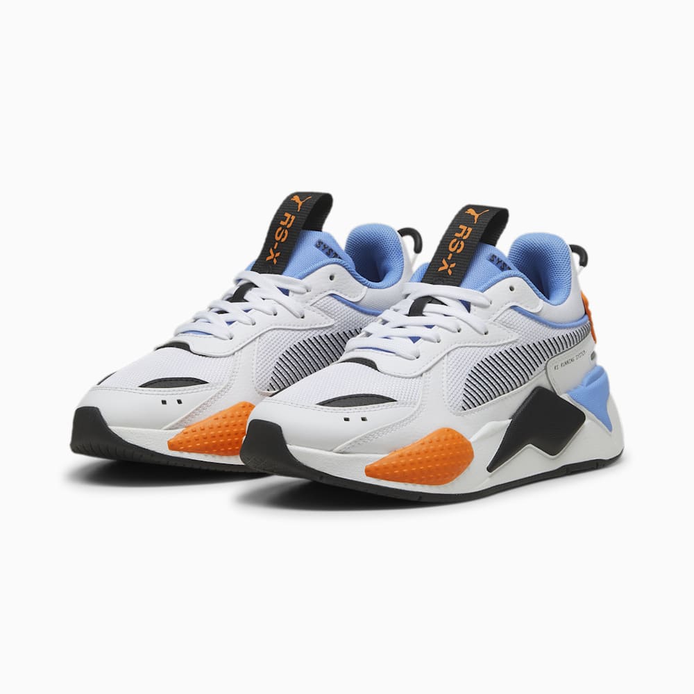 Puma RS-X Big Kids Sneakers - White-Blue Skies