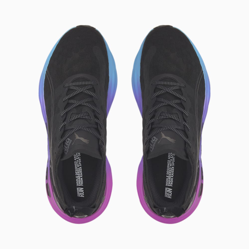 Puma ForeverRun NITRO™ SUNSET Running Shoes - Black-Luminous Blue-Electric Orchid