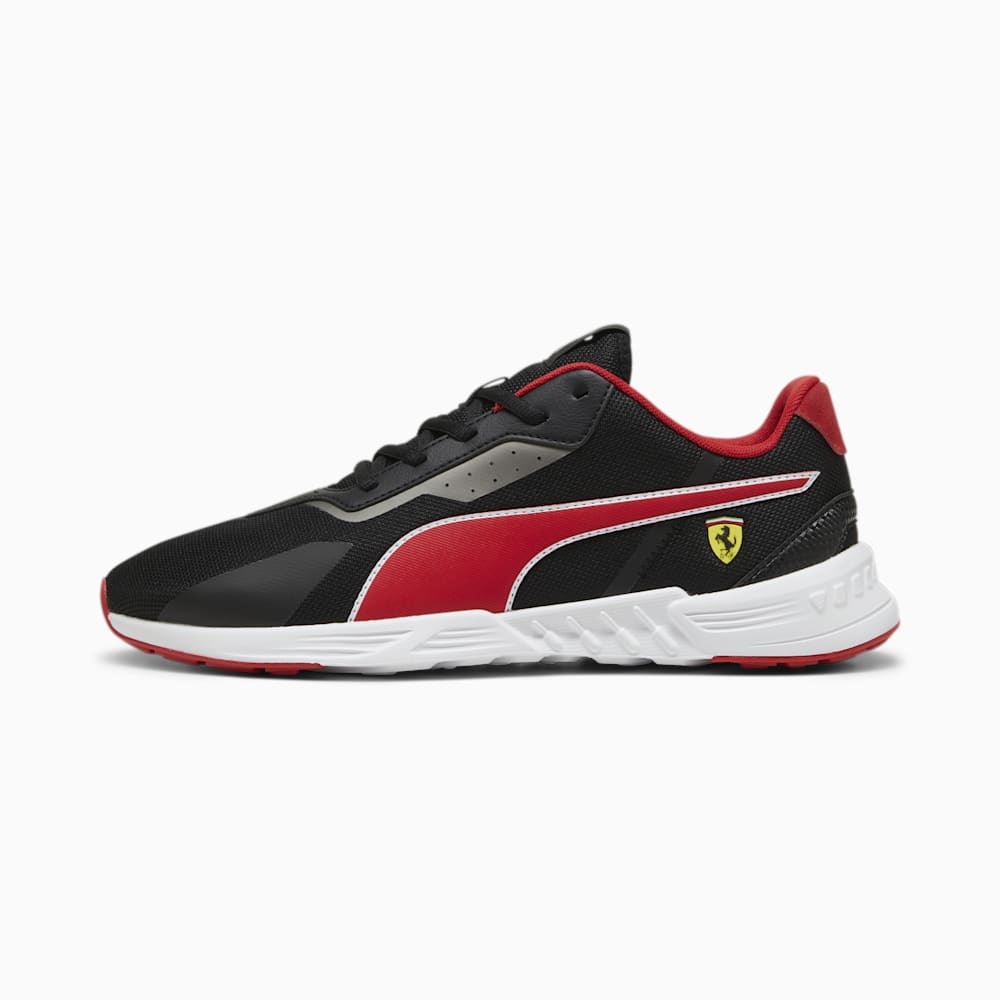 Puma Scuderia Ferrari Tiburion Motorsport Sneakers - Black-Rosso Corsa-Aged Silver