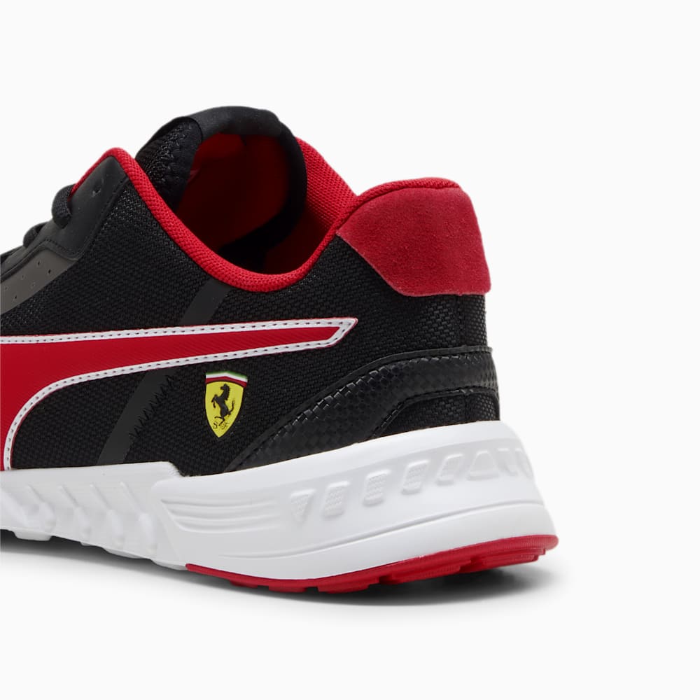 Puma Scuderia Ferrari Tiburion Motorsport Sneakers - Black-Rosso Corsa-Aged Silver