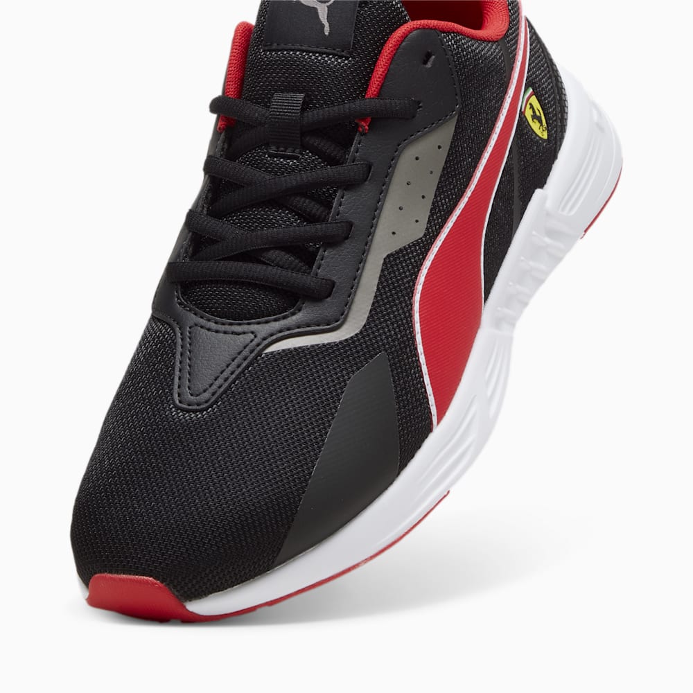 Puma Scuderia Ferrari Tiburion Motorsport Sneakers - Black-Rosso Corsa-Aged Silver