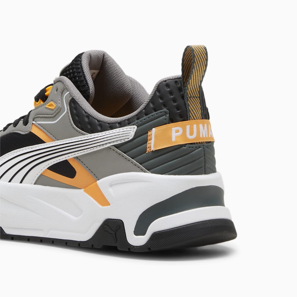 Puma Trinity Desert Road Sneakers - Black-White-Stormy Slate-Clementine