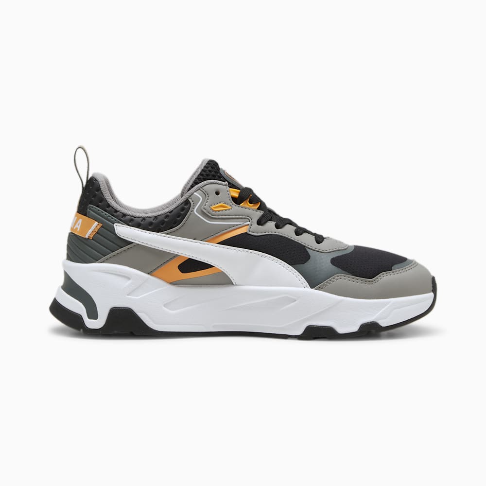 Puma Trinity Desert Road Sneakers - Black-White-Stormy Slate-Clementine