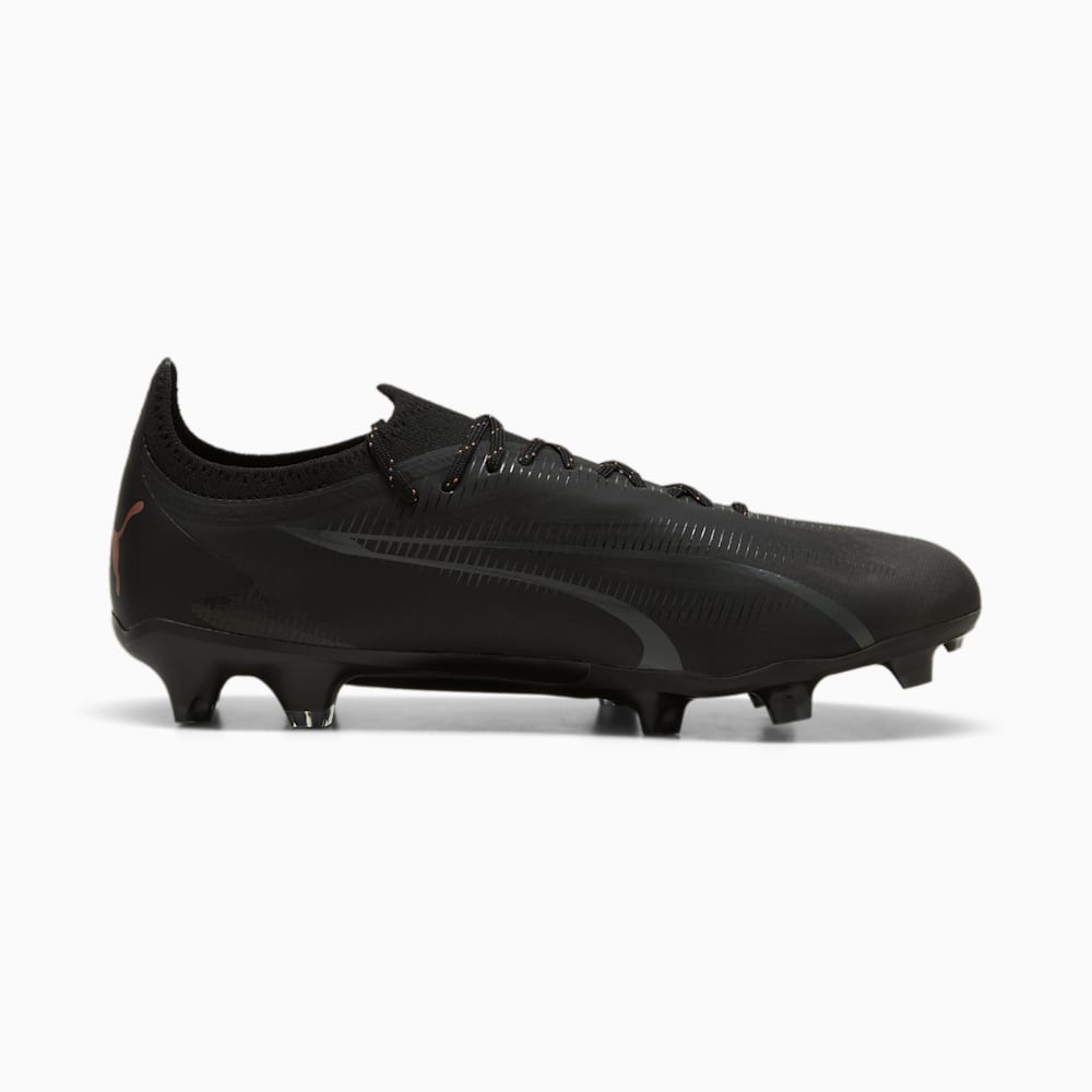 Puma ULTRA ULTIMATE FG/AG Soccer Cleats - Black-Copper Rose