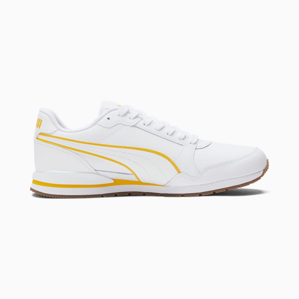 Puma ST Runner v3 Bold Sneaker - White-Tangerine