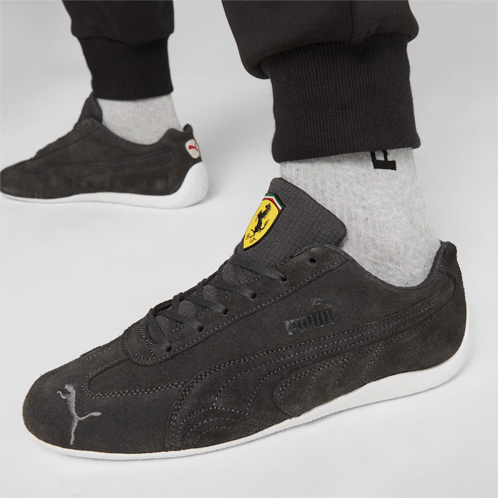 Puma Scuderia Ferrari Speedcat Driving Shoes - Black-White