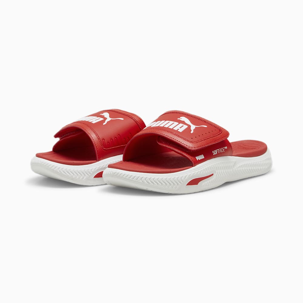 Puma SoftridePro 24 V Slides - For All Time Red-White