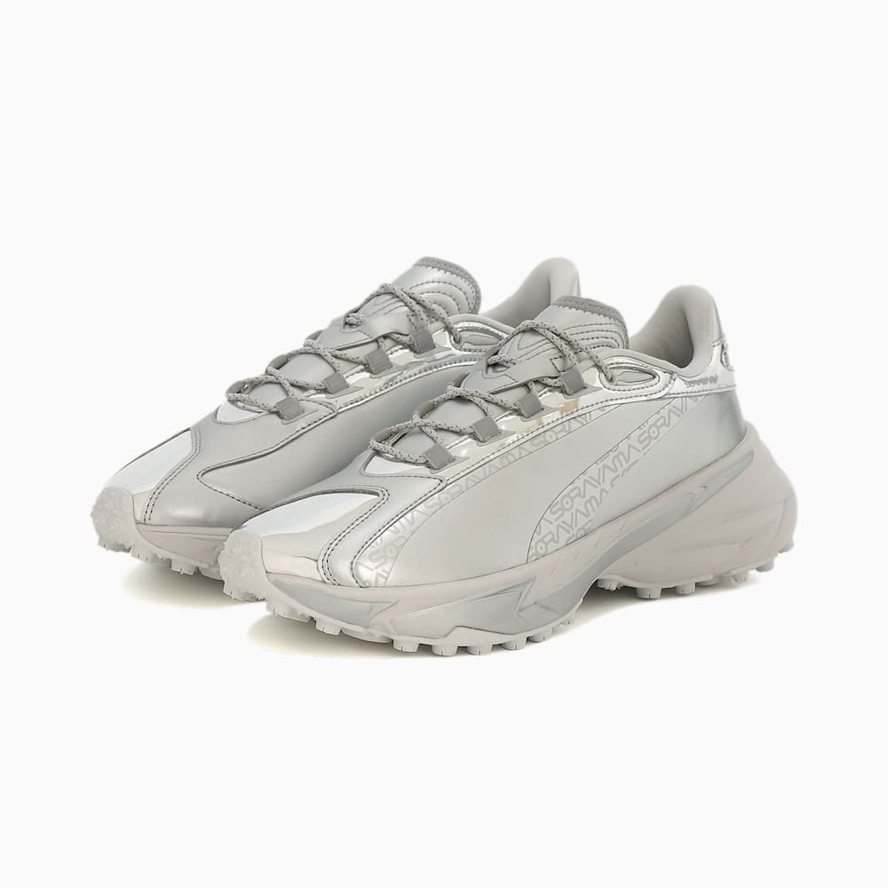 Puma Spirex x Sorayama Sneakers - Silver-Cool Light Gray