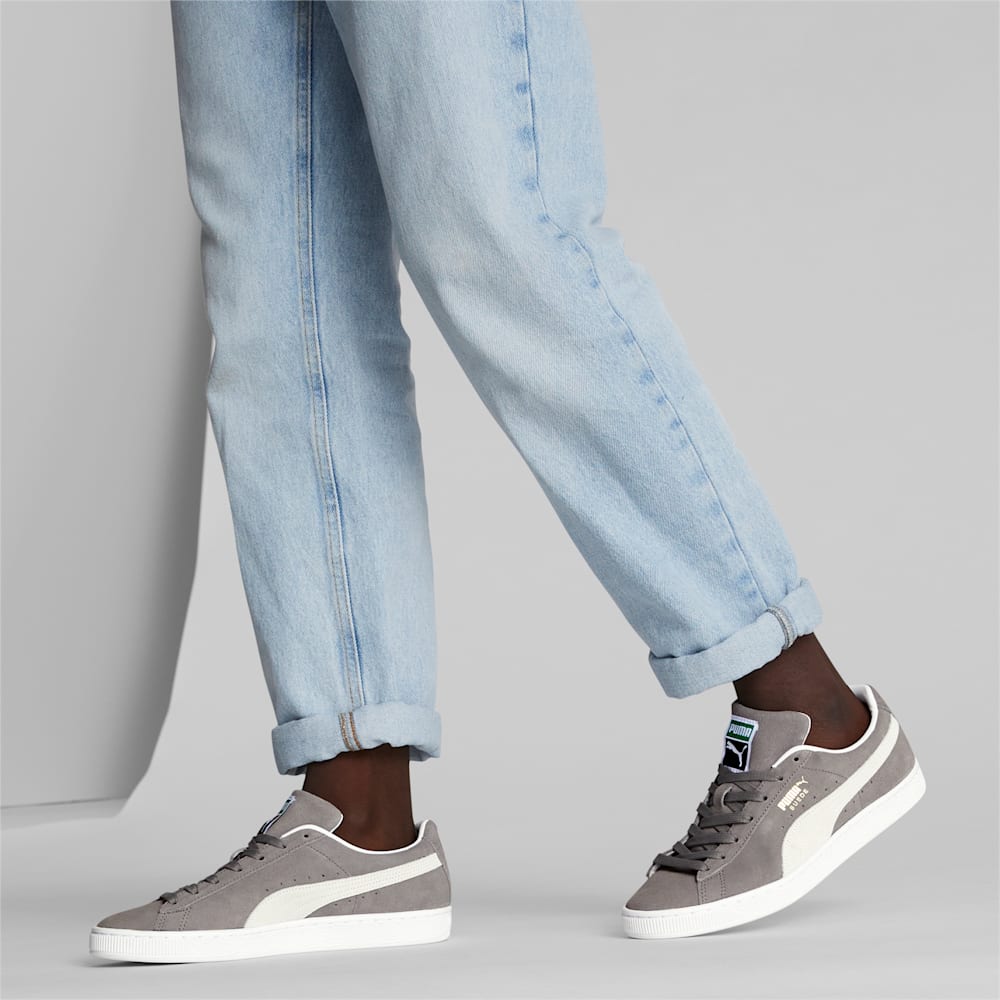 Puma Suede Classic XXI Sneakers - Steel Gray-White