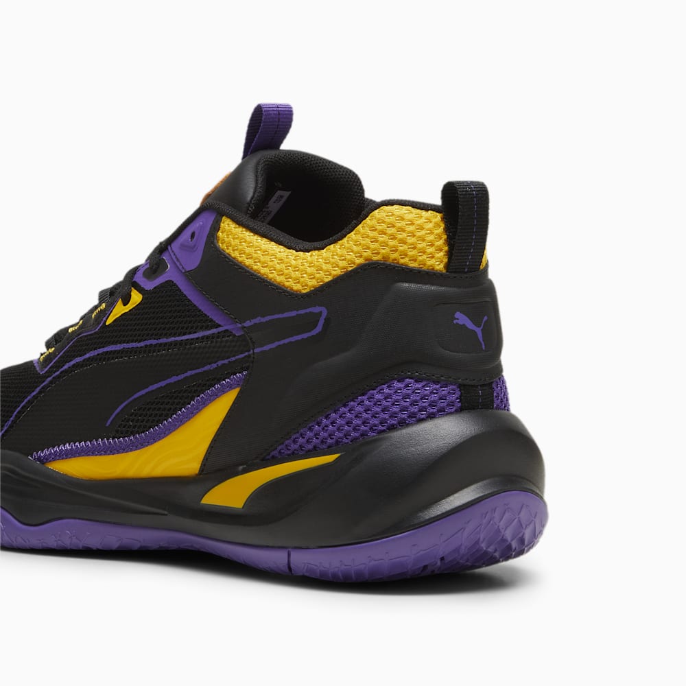 Puma Playmaker Sneakers - Black-Team Violet-Yellow Sizzle