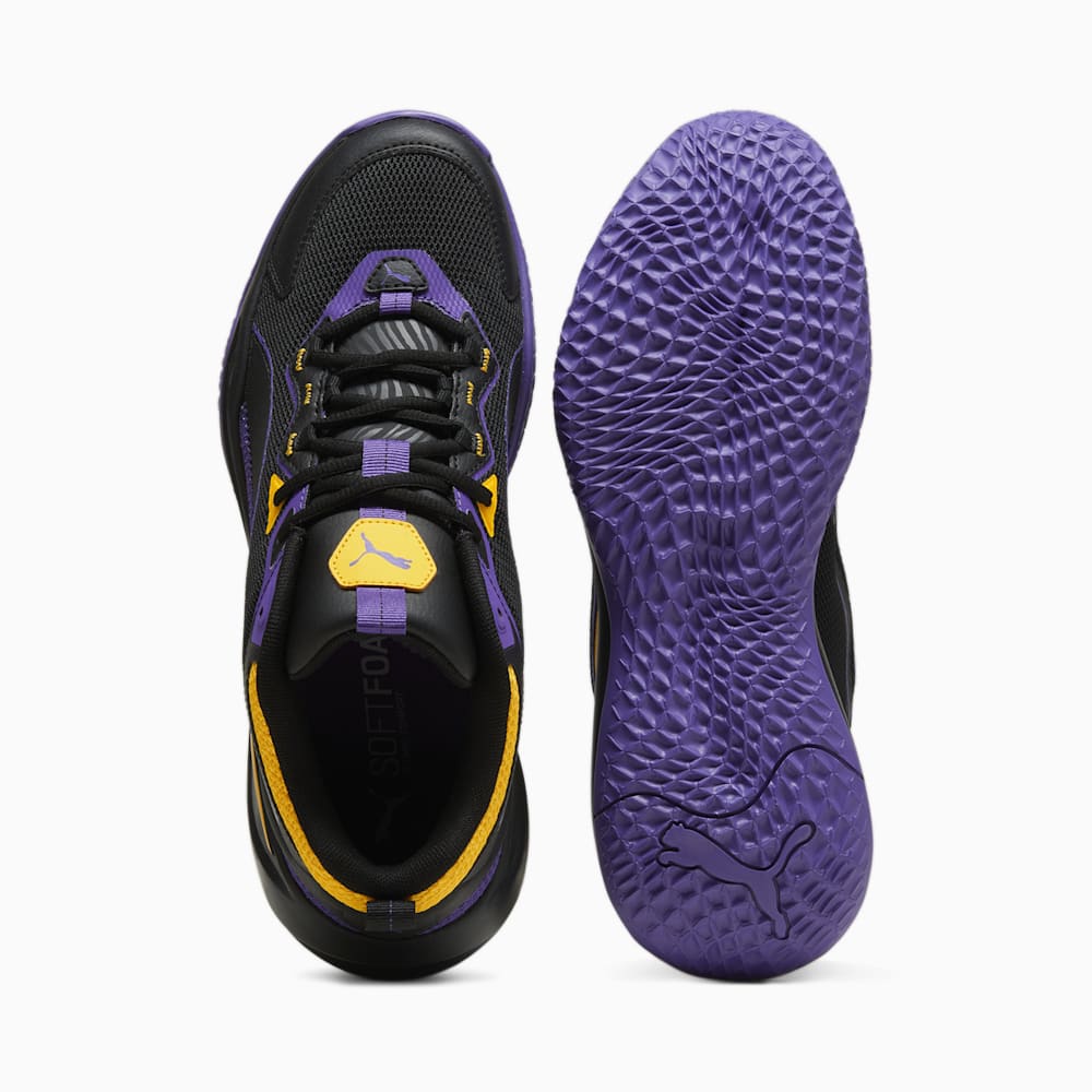 Puma Playmaker Sneakers - Black-Team Violet-Yellow Sizzle