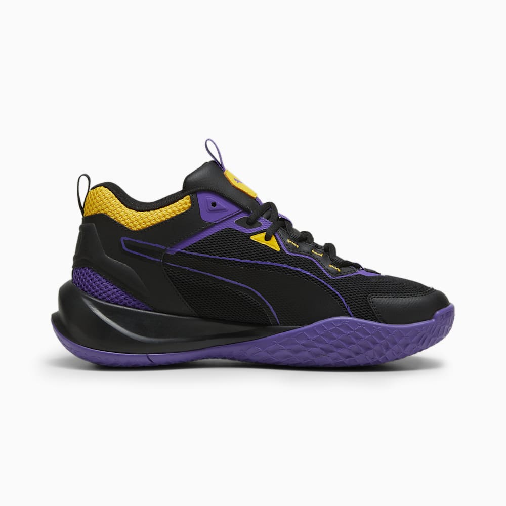 Puma Playmaker Sneakers - Black-Team Violet-Yellow Sizzle