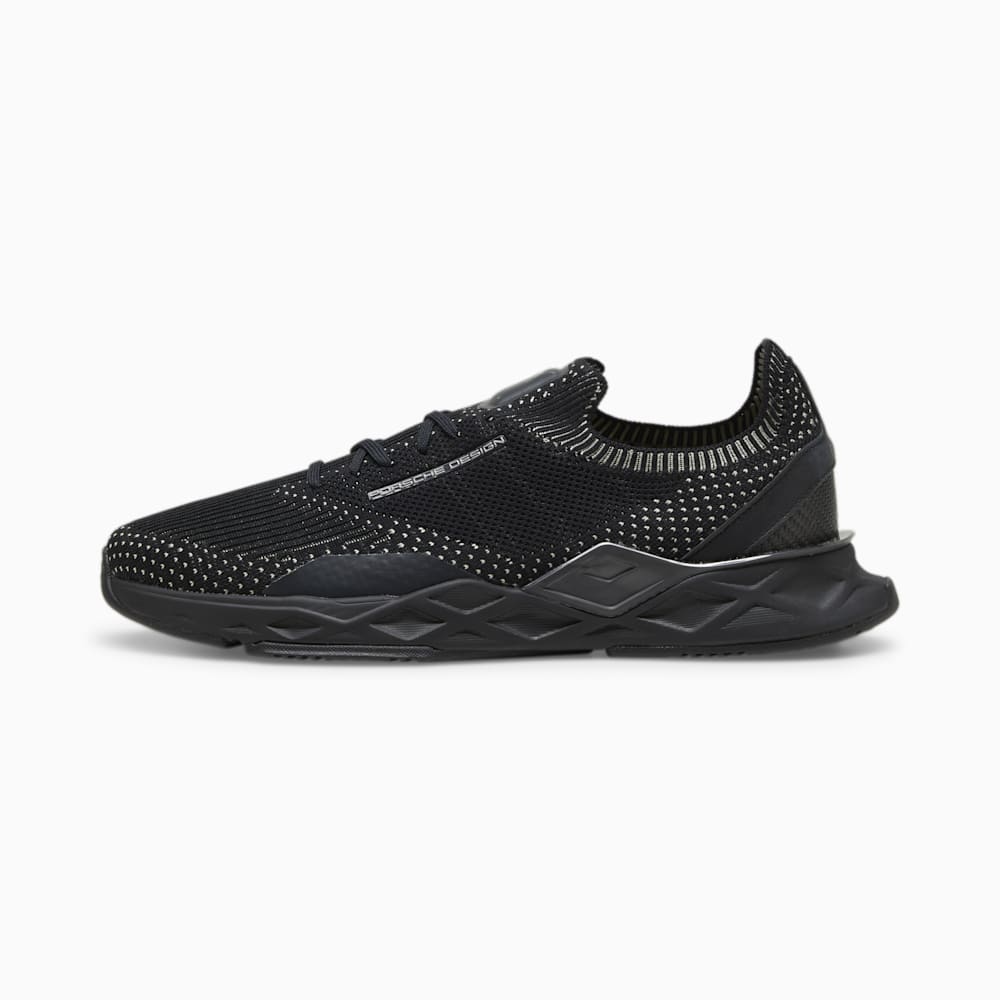 Puma Porsche Design PWRplate Sport Shoes - Jet Black-Asphalt