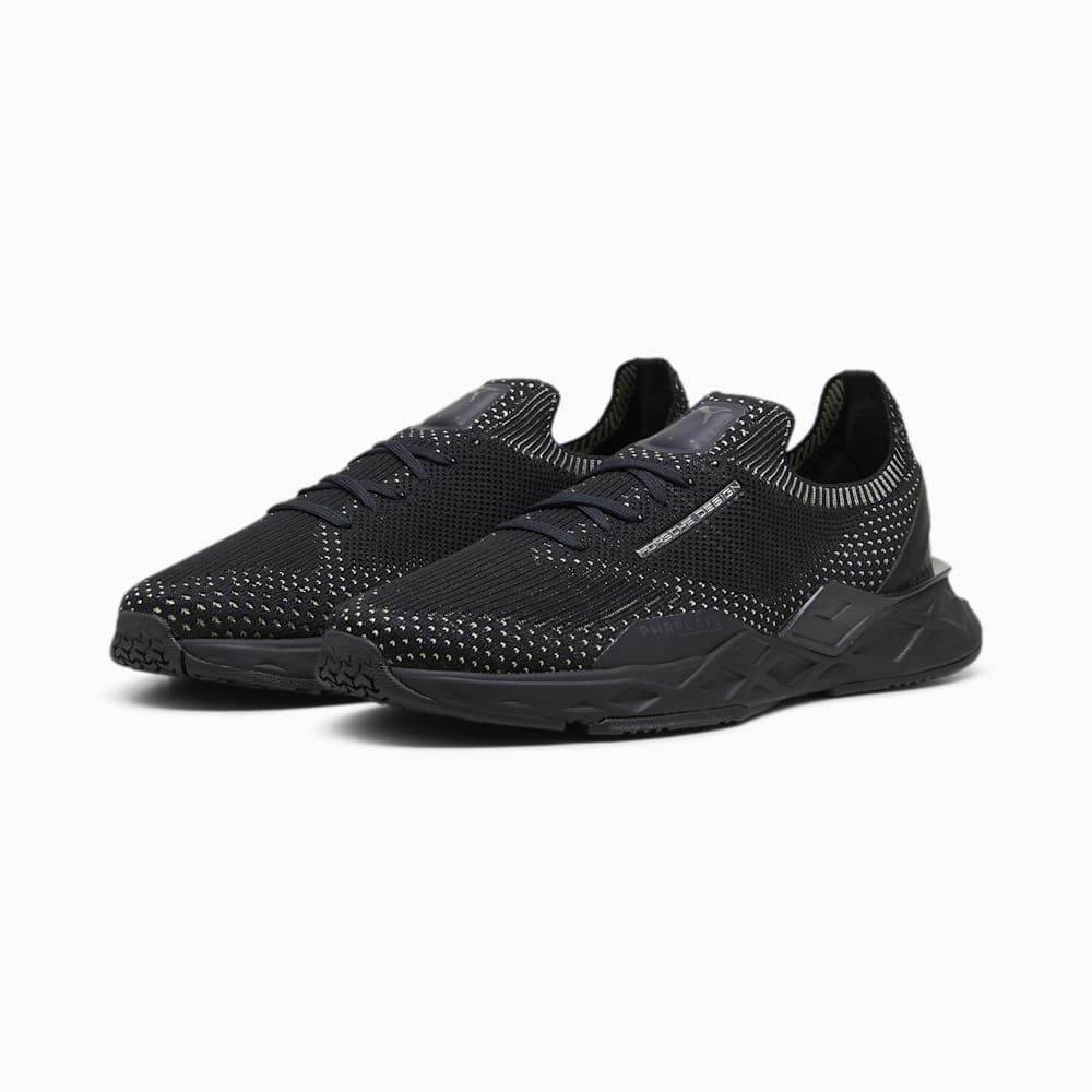 Puma Porsche Design PWRplate Sport Shoes - Jet Black-Asphalt