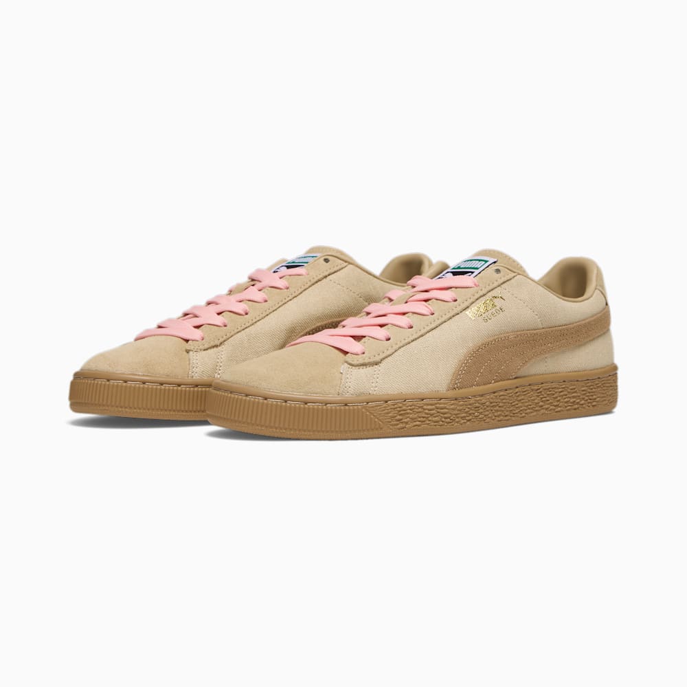 Puma Suede Hemp Sneakers - Toasted Almond-Toasted-Gold