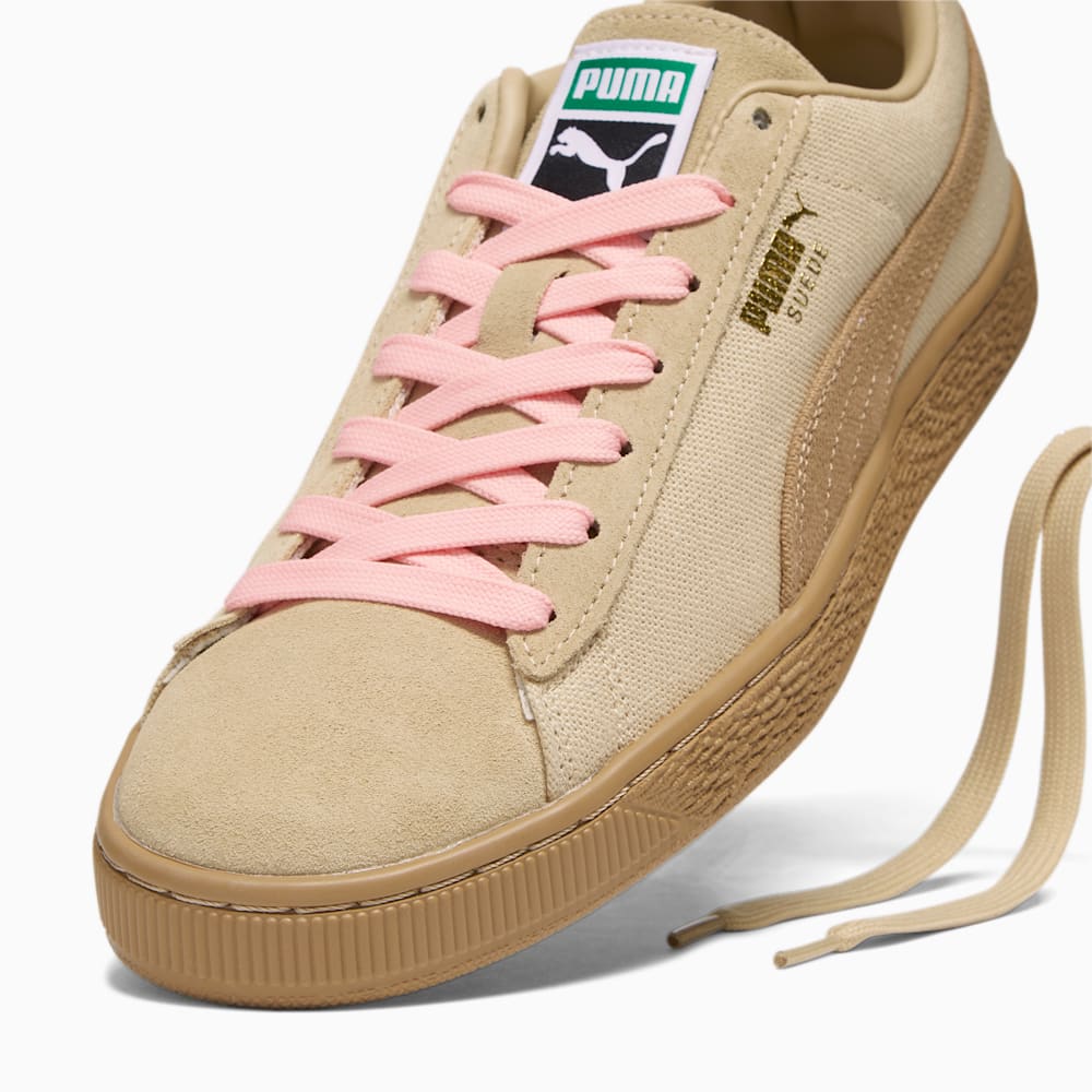 Puma Suede Hemp Sneakers - Toasted Almond-Toasted-Gold