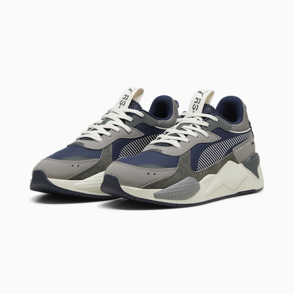 Puma RS-X Suede Sneakers - Club Navy-Stormy Slate