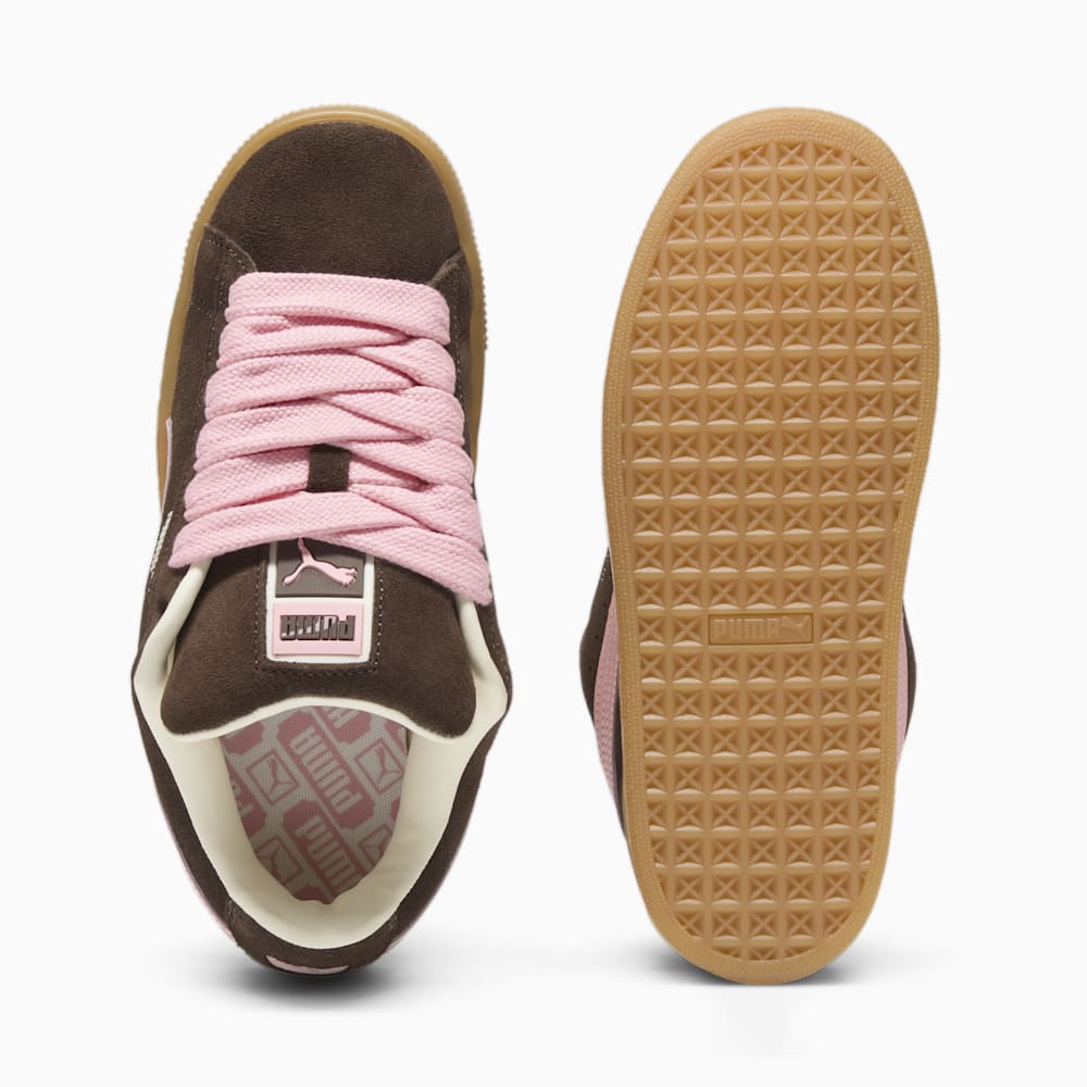 Puma Suede XL Sneakers - Chestnut Brown-Peach Smoothie-Frosted Ivory