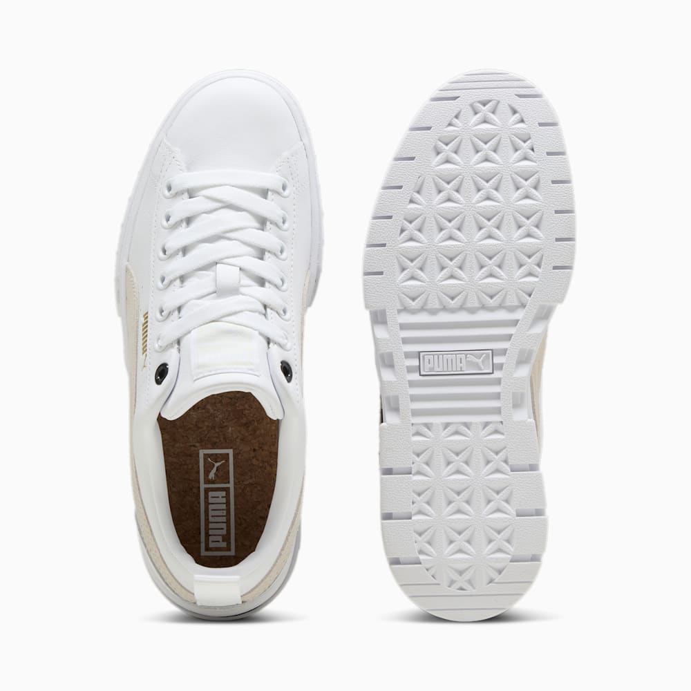 Puma Mayze Classics Sneakers - White-Gold